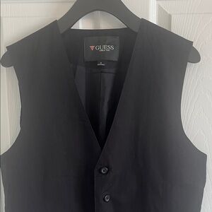GUESS Men's Black Vest